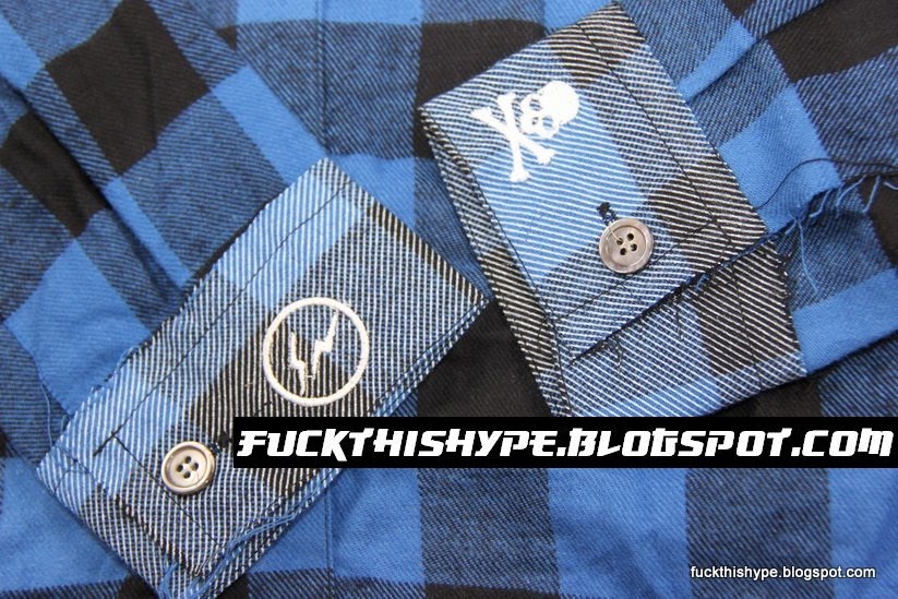 FUCK HYPE: Fragment Design x Mastermind Japan Flannel Shirt (Pre 